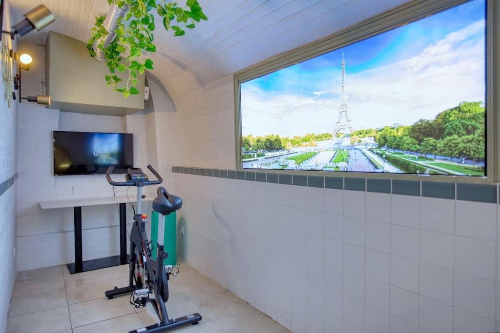 Apartamento Le Nid Parisien Triplex Cosy Et Chaleureux Exterior foto