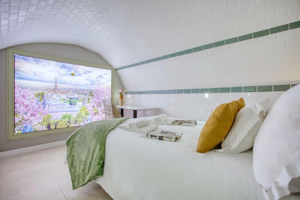 Apartamento Le Nid Parisien Triplex Cosy Et Chaleureux Exterior foto